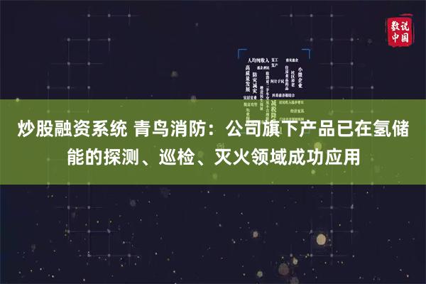 炒股融资系统 青鸟消防:公司旗下产品已在氢储能的探测、巡检、灭火领域成功应用