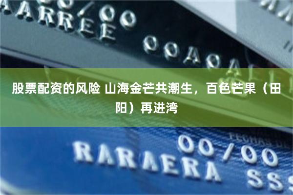 股票配资的风险 山海金芒共潮生，百色芒果（田阳）再进湾
