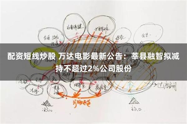 配资短线炒股 万达电影最新公告：莘县融智拟减持不超过2%公司股份