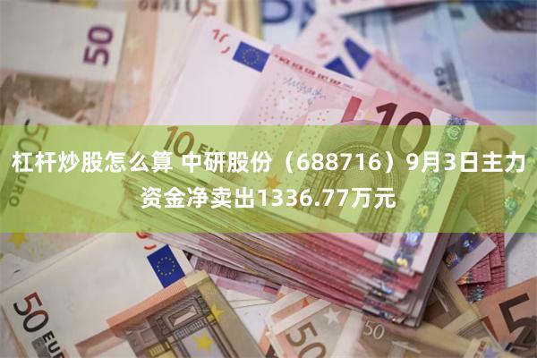 杠杆炒股怎么算 中研股份（688716）9月3日主力资金净卖出1336.77万元
