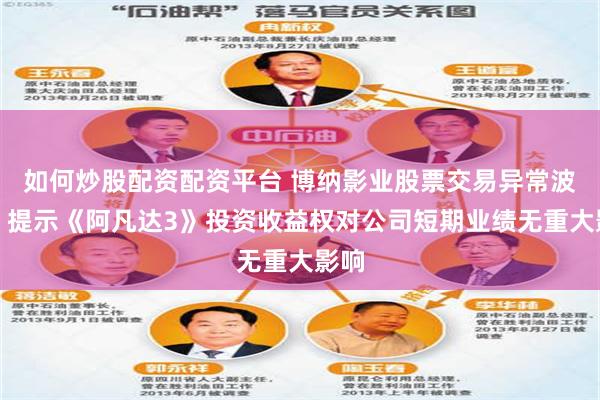 如何炒股配资配资平台 博纳影业股票交易异常波动，提示《阿凡达3》投资收益权对公司短期业绩无重大影响