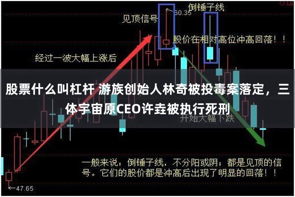 股票什么叫杠杆 游族创始人林奇被投毒案落定,三体宇宙原CEO许垚被执行死刑