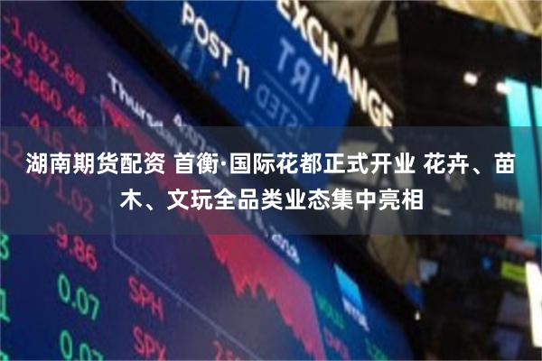湖南期货配资 首衡·国际花都正式开业 花卉、苗木、文玩全品类业态集中亮相